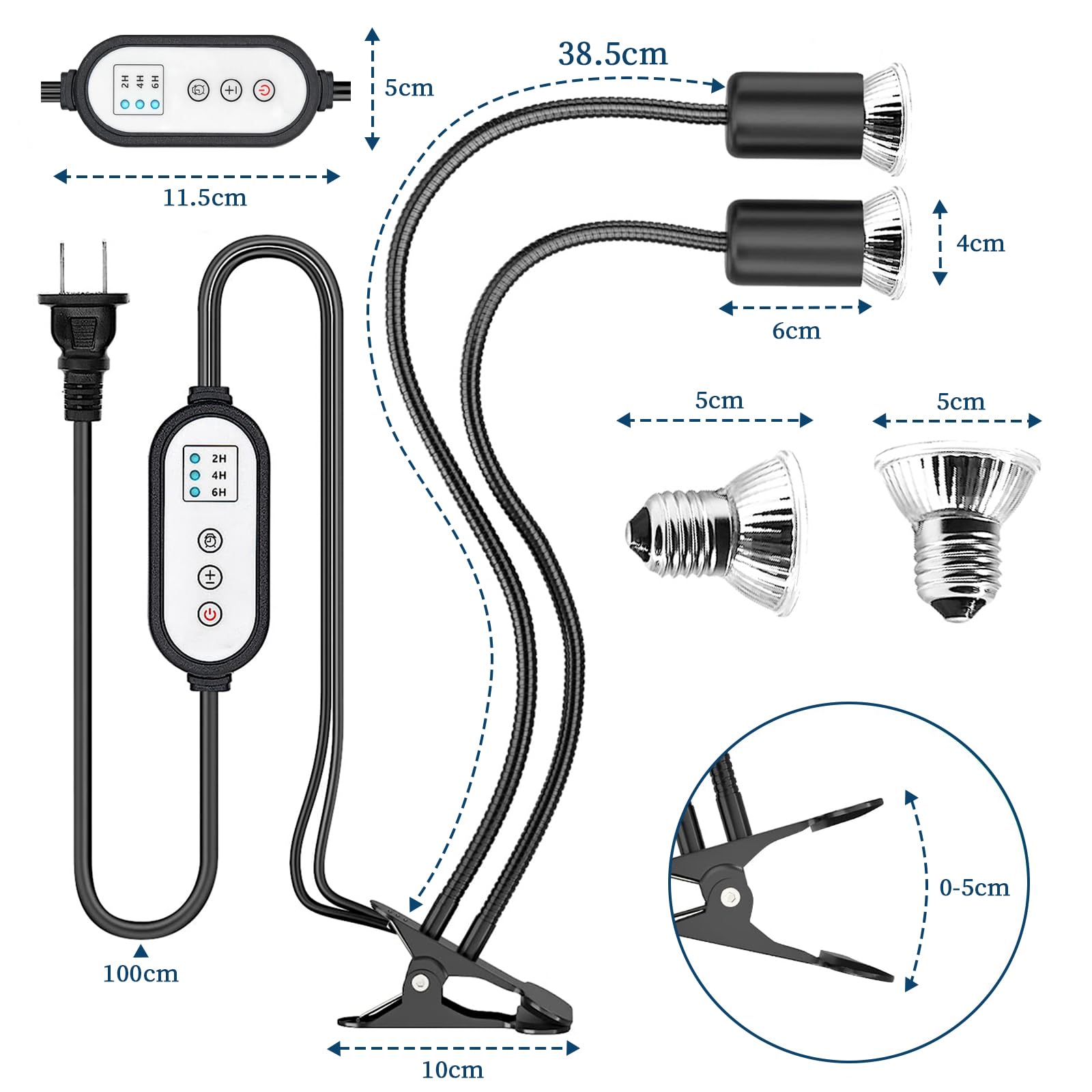 Amazon | 爬虫類ライト 両生類用ライト バスキングライト 爬虫類